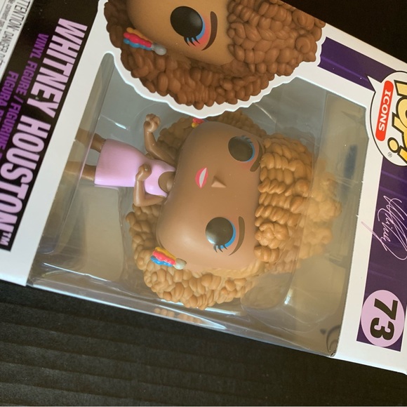 Whitney Houston Funko POP! Icons Collectible Vinyl Figure #73 Singer Actress New - Picture 7 of 12